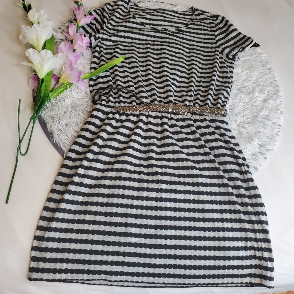City triangle black/gray dress size XL
